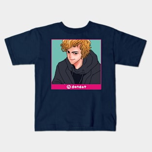 Andrey Rublev looking at you :) Kids T-Shirt